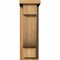 Ekena Millwork Alpine Rough Sawn Corbel w/Backplate, Western Red Cedar, 6"W x 10"D x 18"H COR06X10X18ALP01RWR - alternate 2
